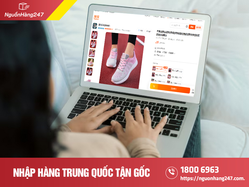 3 cách order giày taobao nữ