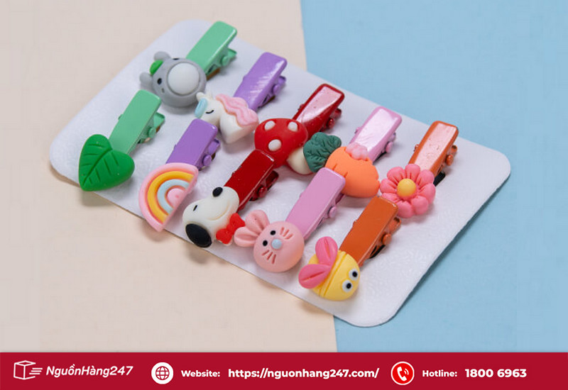 kẹp tóc cho trẻ em