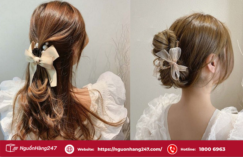 Mẫu kẹp tóc cho học sinh, sinh viên