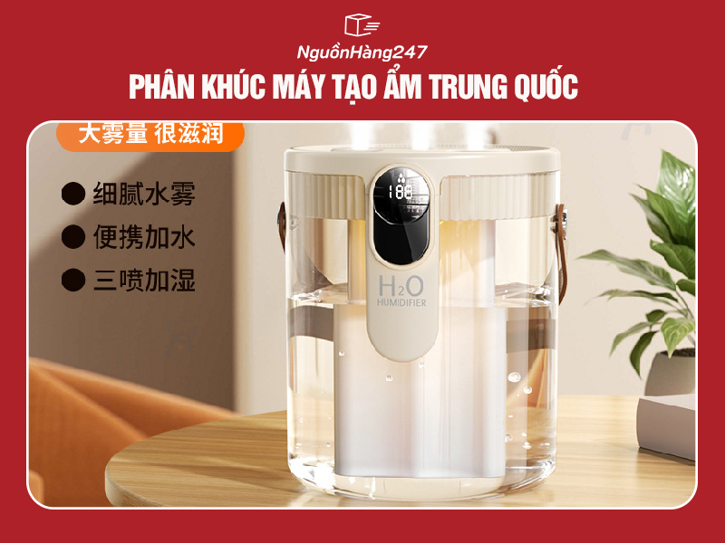 Tổng quan về máy tạo ẩm Trung Quốc