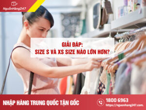 Size S và XS size nào lớn hơn? Bảng size S, XS chi tiết