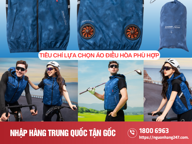 Tiêu chí lựa chọn áo điều hòa phù hợp