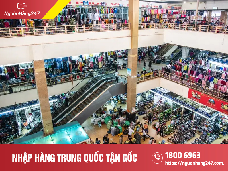 Nhập hàng trực tiếp tại chợ đầu mối Việt Nam