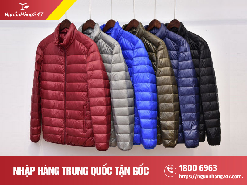 Áo phao dáng ngắn