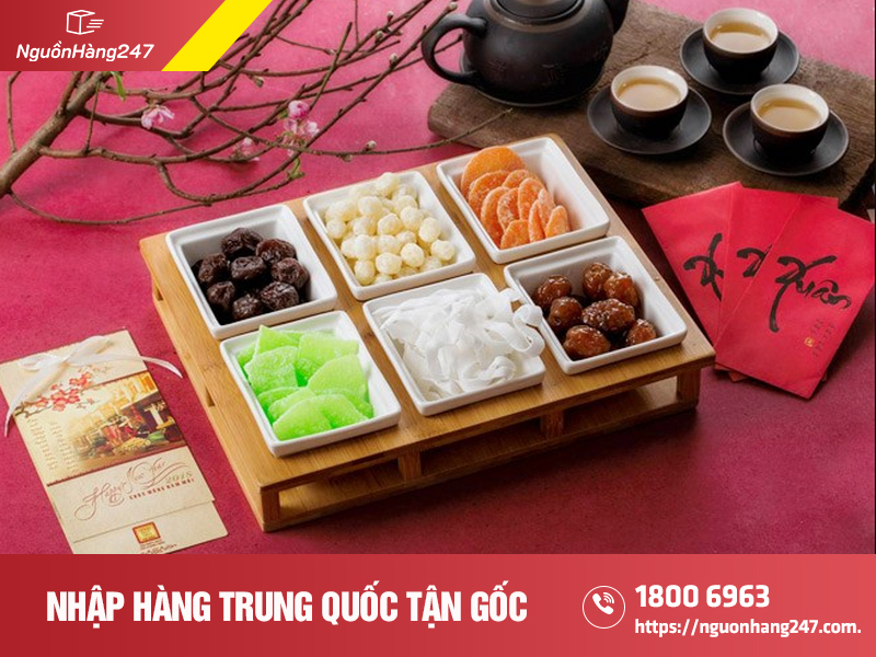 Vì sao bánh kẹo Tết Trung Quốc được bày bán nhiều ở Việt Nam