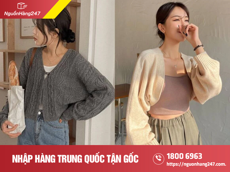 Cardigan không khuy