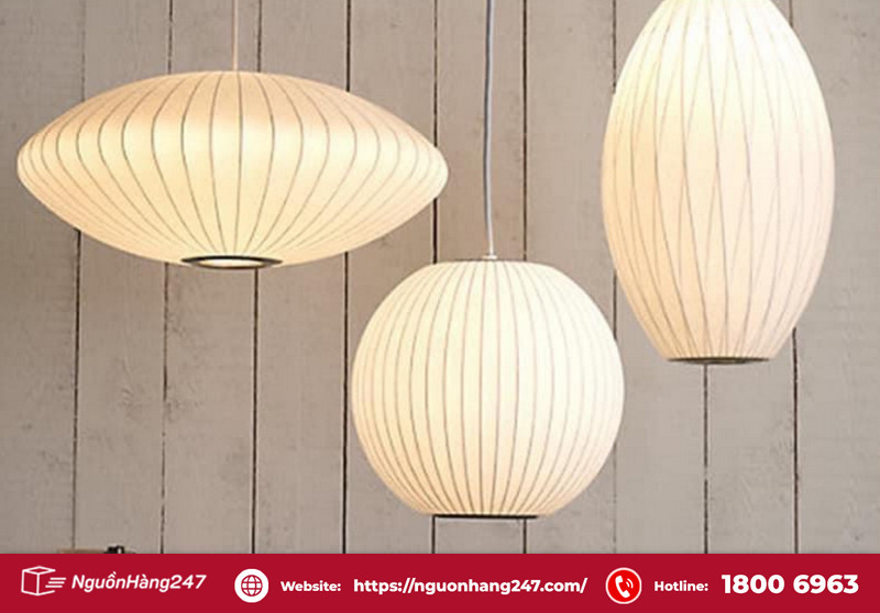 Đèn có nhiều hình dáng