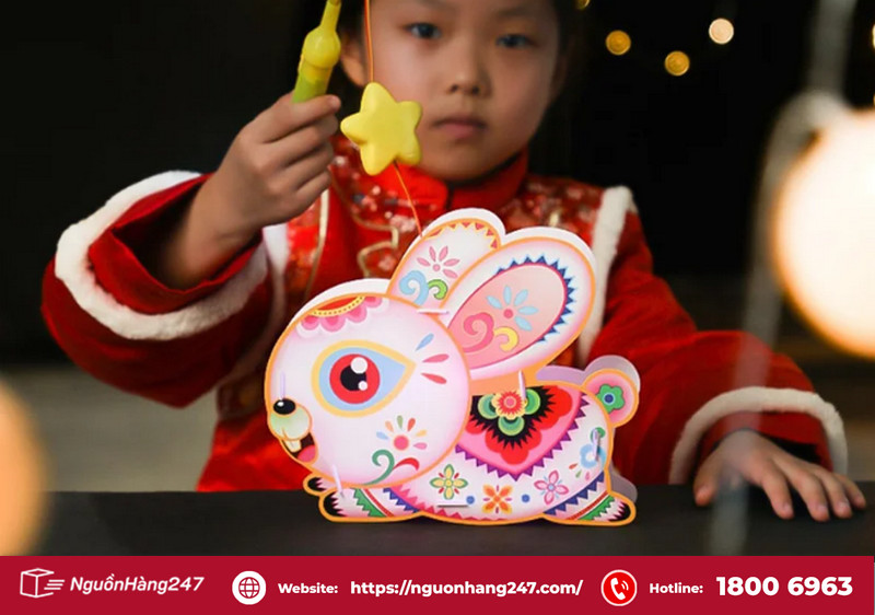 Đèn lồng hình con thỏ