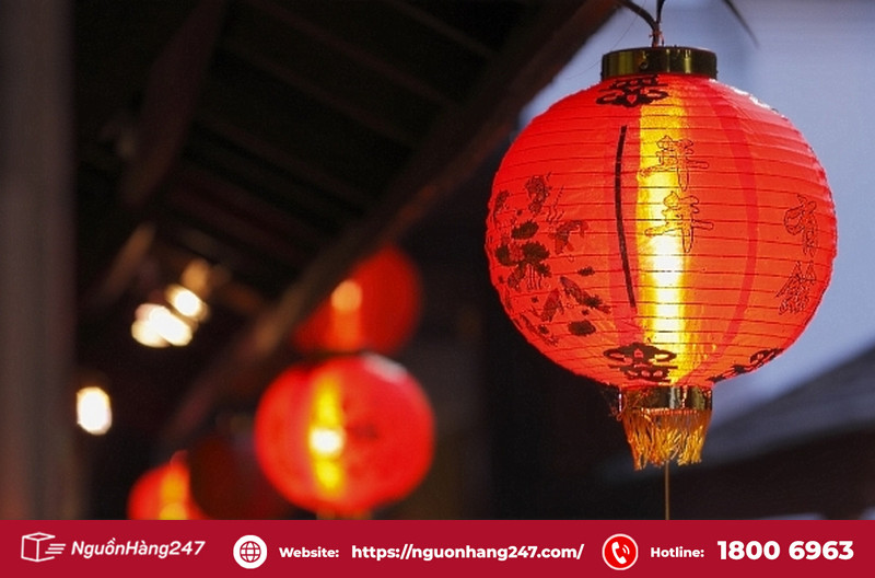 Đèn lồng hình tròn