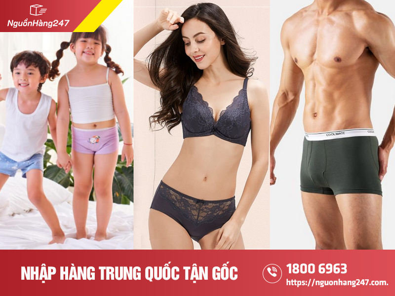 Phân loại các loại đồ lót Taobao