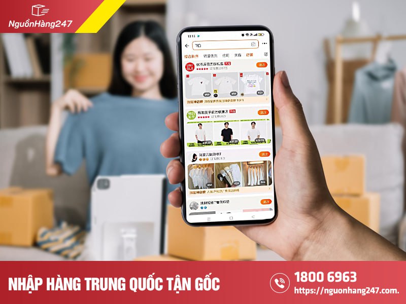 Mua trực tiếp trên Taobao
