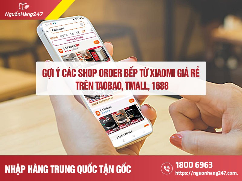 Shop order bếp từ xiaomi giá rẻ