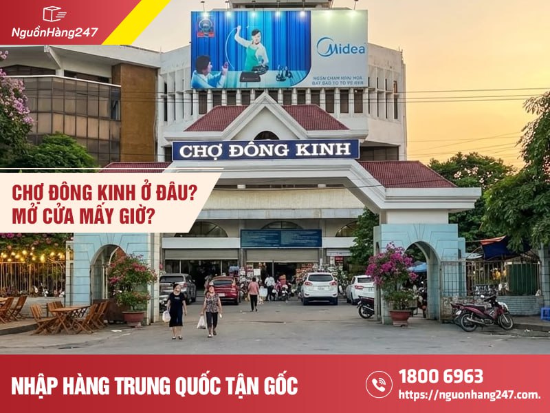 Chợ Đông Kinh ở đâu