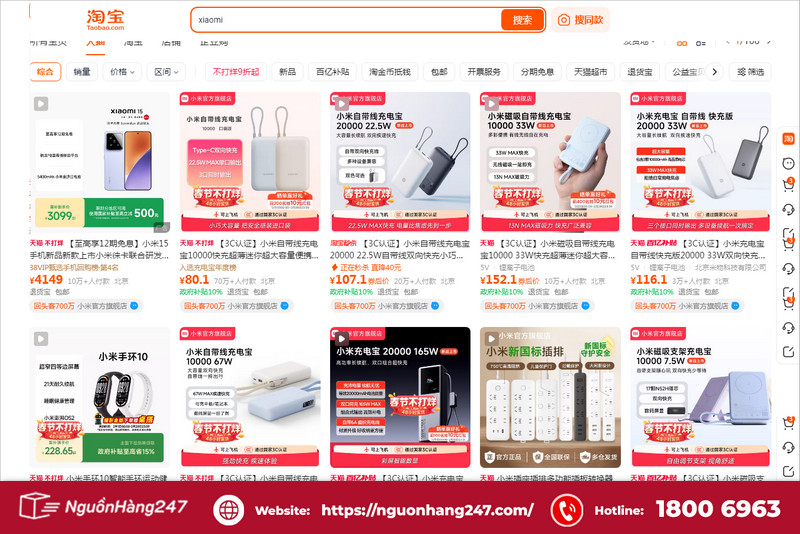 shop mua thiết bị Xiaomi chính hãng, giá rẻ nhất