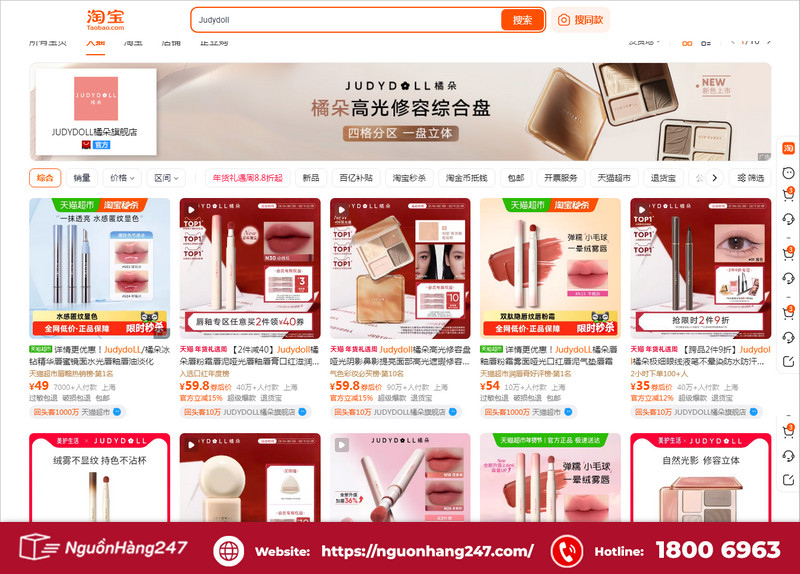 Địa chỉ mua son judydoll uy tín, giá tốt