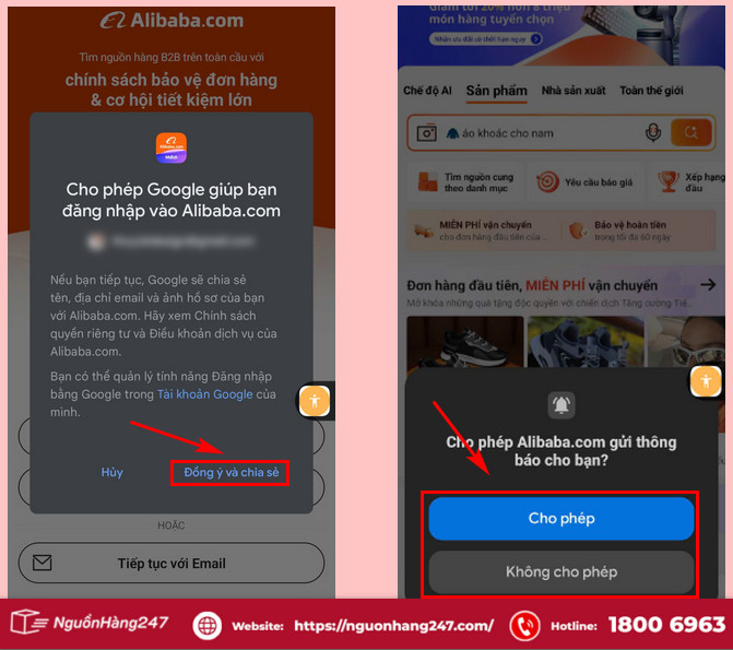 Đăng nhập tài khoản