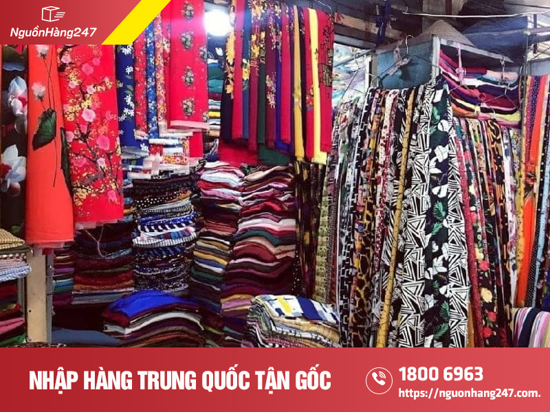 Nhập hàng ở chợ quần áo Nghĩa Tân hay order trên sàn TMĐT Trung Quốc?