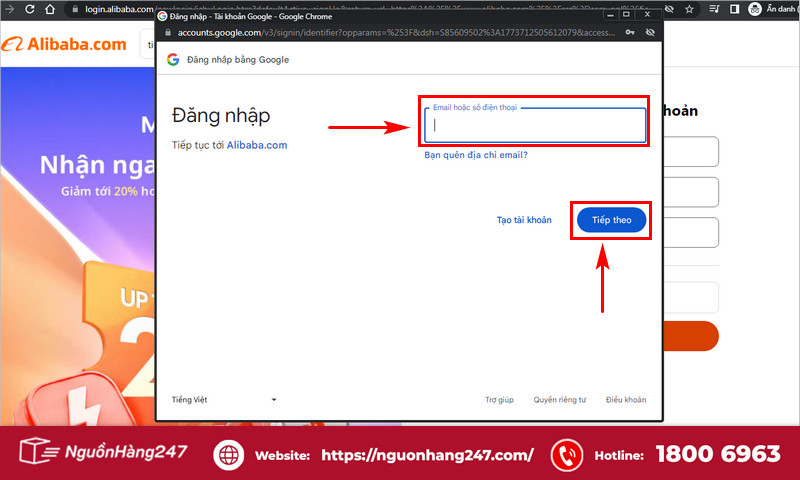 Đăng nhập bằng Google
