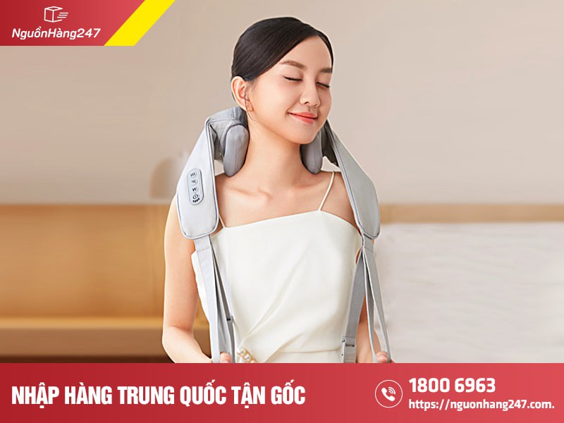 Nguồn hàng máy massage cổ Trung Quốc: Đánh hàng Trung Quốc hay nhập qua sàn TMĐT?