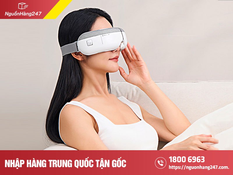 Nhập máy massage mắt Trung Quốc cần lưu ý những gì?
