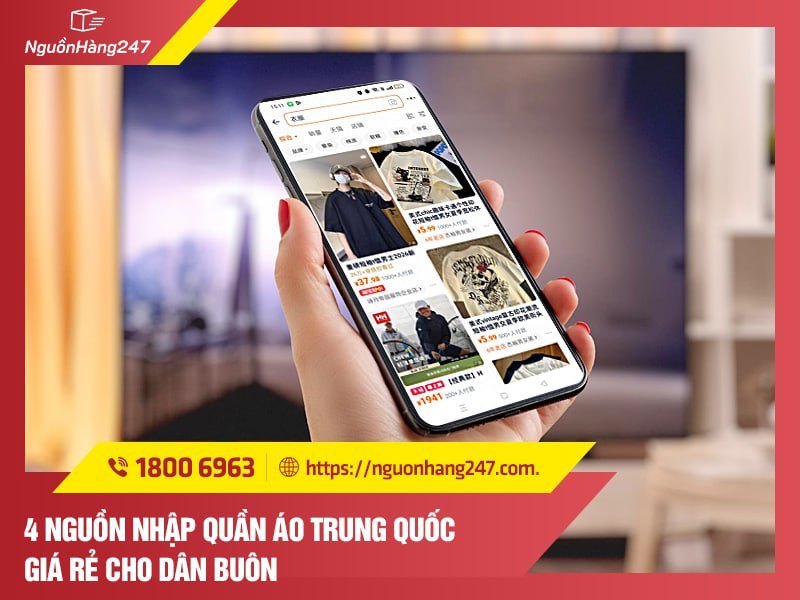 4 Nguồn nhập quần áo Trung Quốc giá rẻ cho dân buôn