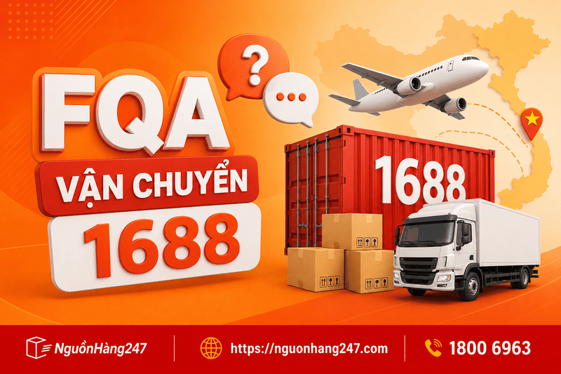 Câu hỏi thường gặp về vận chuyển 1688 