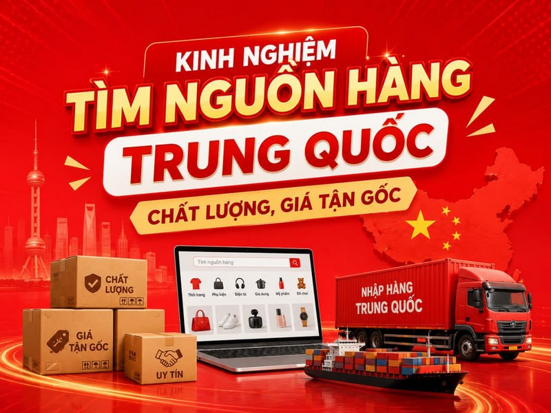 Kinh nghiệm tìm nguồn hàng Trung Quốc về hiệu quả kinh doanh