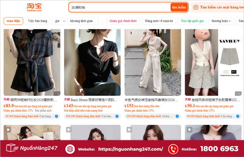 shop order thời trang nam nữ