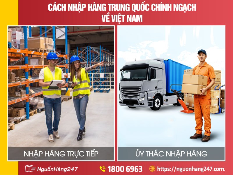 Cách nhập khẩu hàng Trung Quốc chính ngạch về Việt Nam