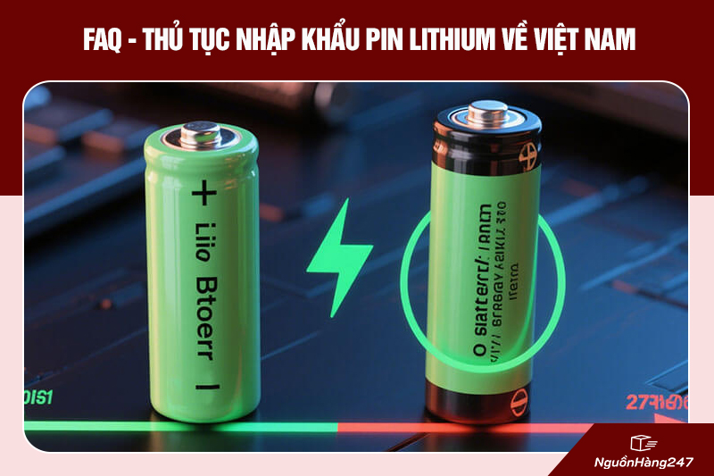 FAQ - Thủ tục nhập khẩu pin lithium về Việt Nam