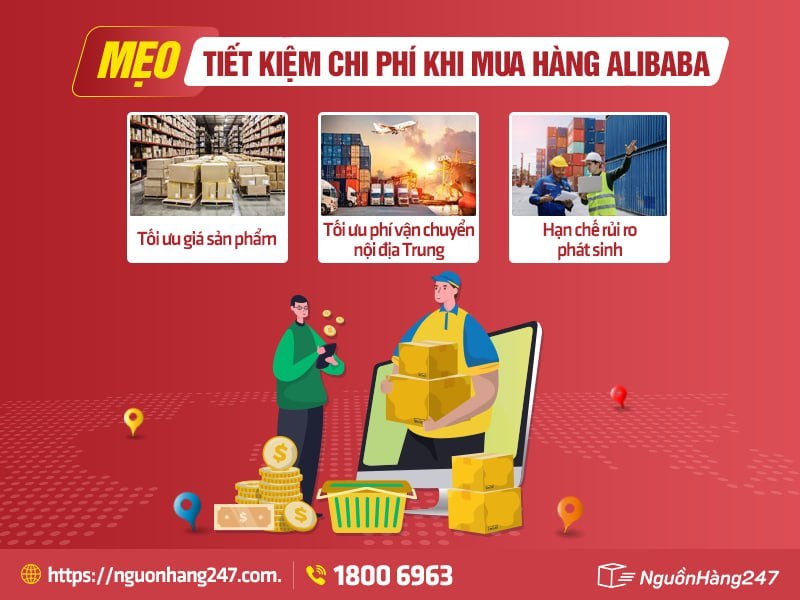 Mẹo tối ưu chi phí khi mua hàng trên Alibaba