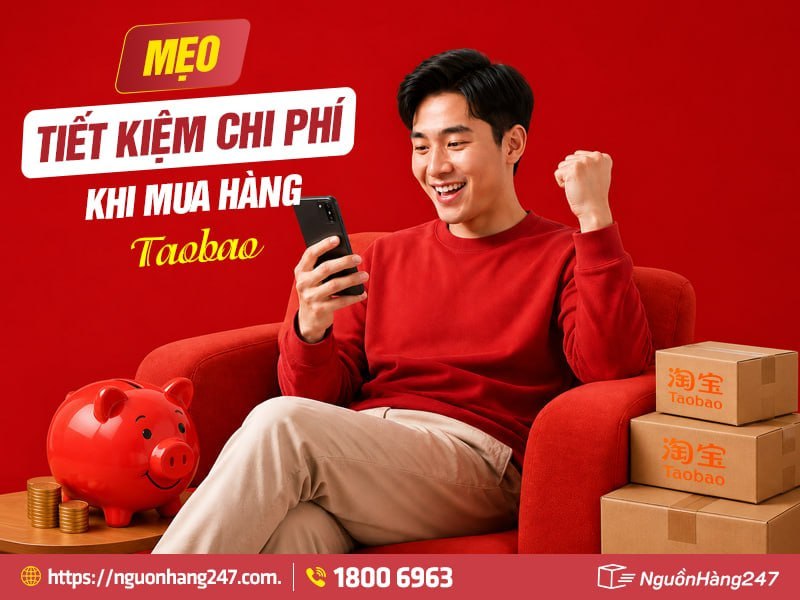 Mẹo tối ưu chi phí khi mua hàng Taobao