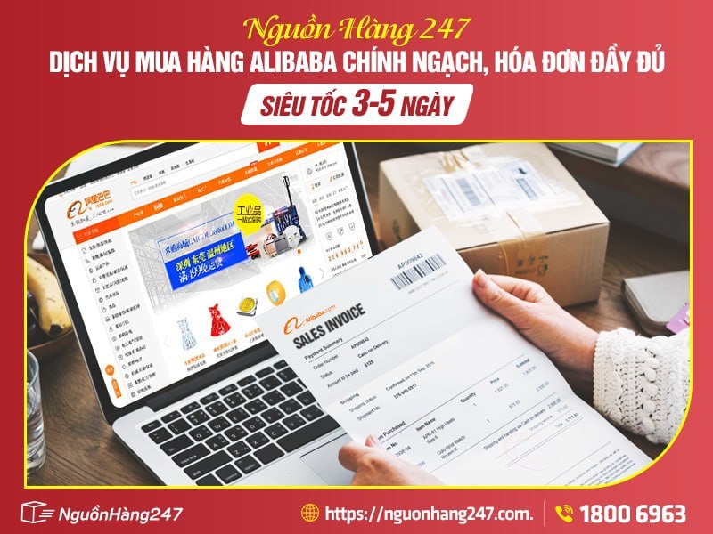 Dịch vụ mua hàng trên Alibaba uy tín,