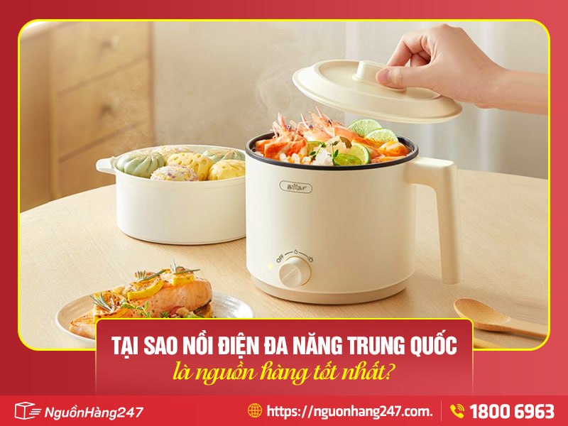 Ưu điểm của nồi điện đa năng Trung Quốc