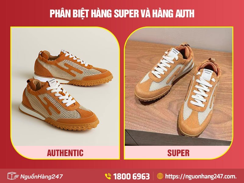 phân biệt hàng Super và hàng Auth
