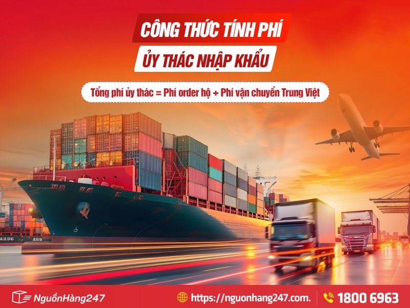 Phí dịch vụ ủy thác nhập khẩu tính ra sao?