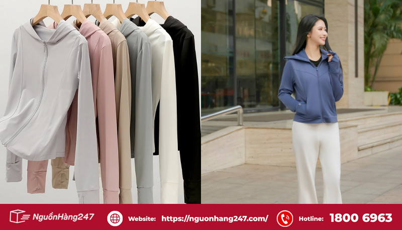 Áo chống nắng dáng ngắn