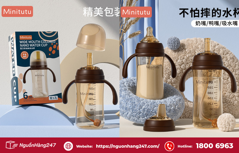 Thương hiệu bình sữa Minitutu
