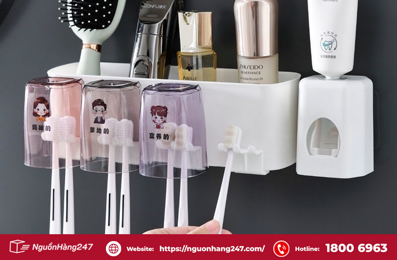 Bộ nhả kem đánh răng hút chân không tự động