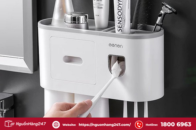 Bộ nhả kem đánh răng thương hiệu Oenon