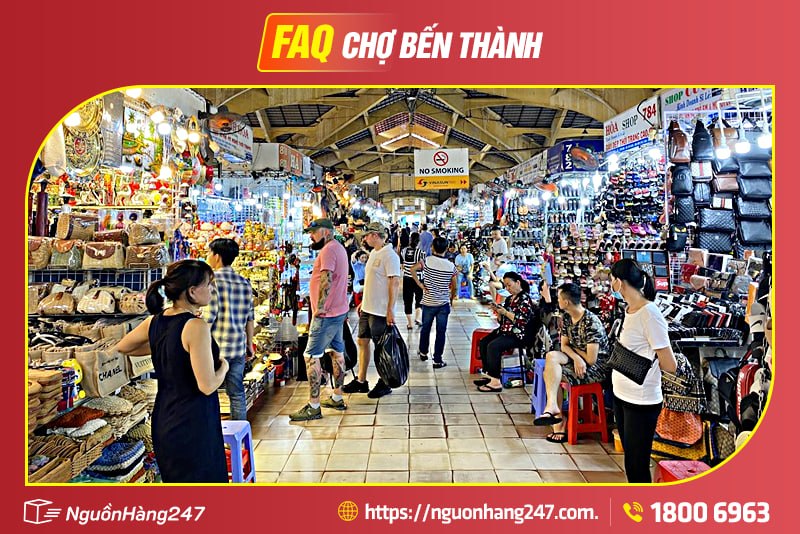 Câu hỏi thường gặp về chợ Bến Thành