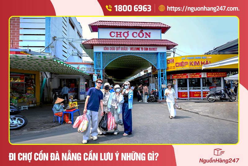 Kinh nghiệm khi mua sắm tại chợ Cồn Đà Nẵng