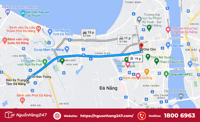 Chợ Cồn ở đâu?