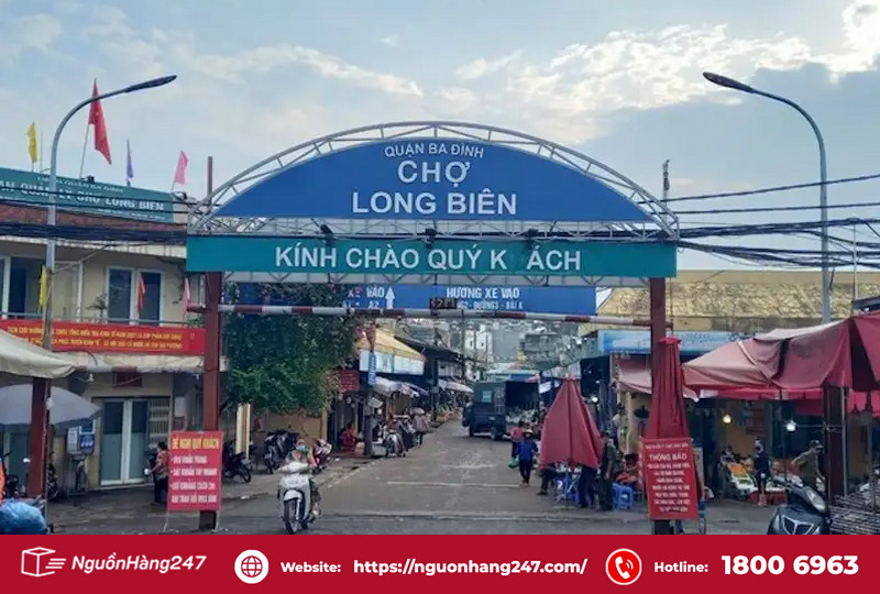Đôi nét về chợ Long Biên