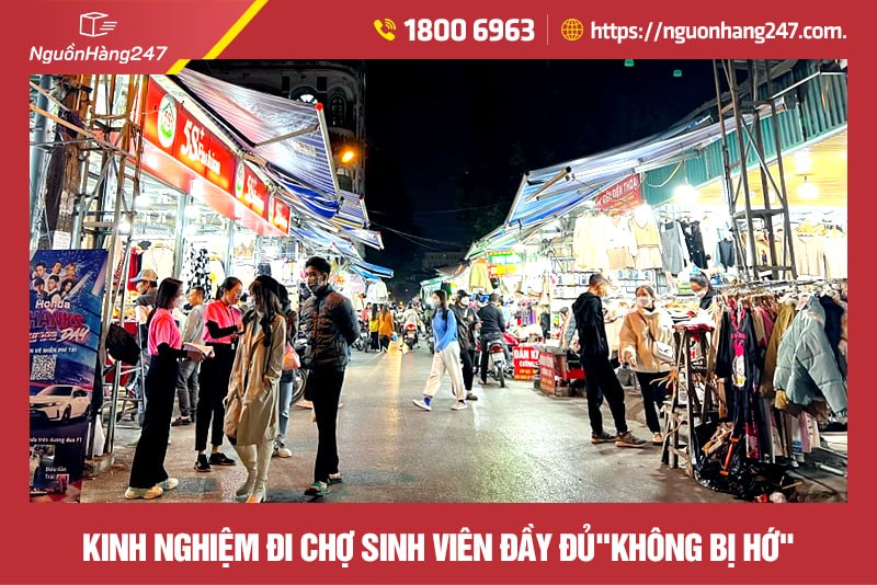 Kinh nghiệm khi đi chợ sinh viên đầy đủ nhất