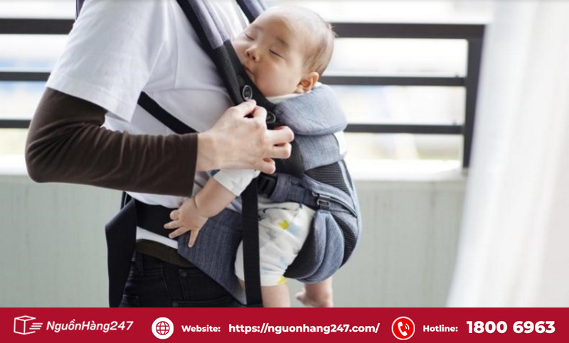 Địu túi vải
