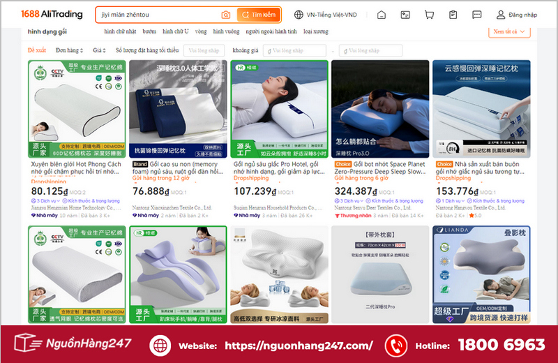 Nhập hàng trên 1688.com