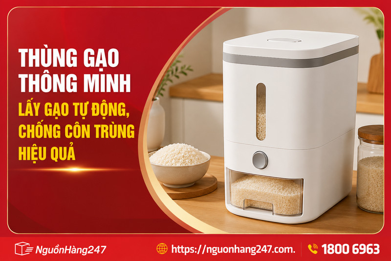 Hộp đựng gạo thông minh là gì?