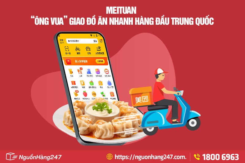 Meituan - “Ông vua” giao đồ ăn nhanh Trung Quốc