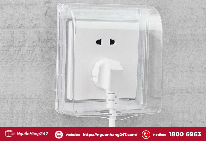 Hộp bảo vệ ổ cắm (có khóa)